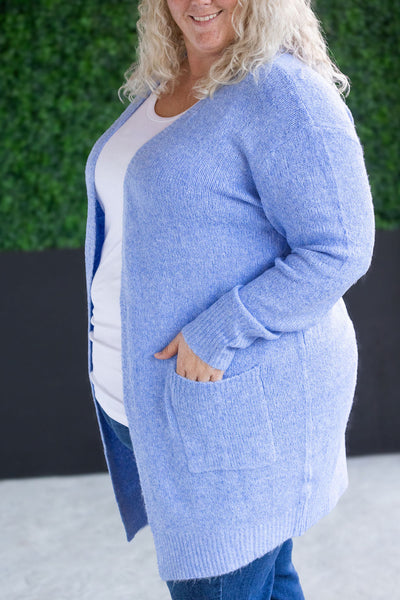 Madison Cozy Cardigan - Blue