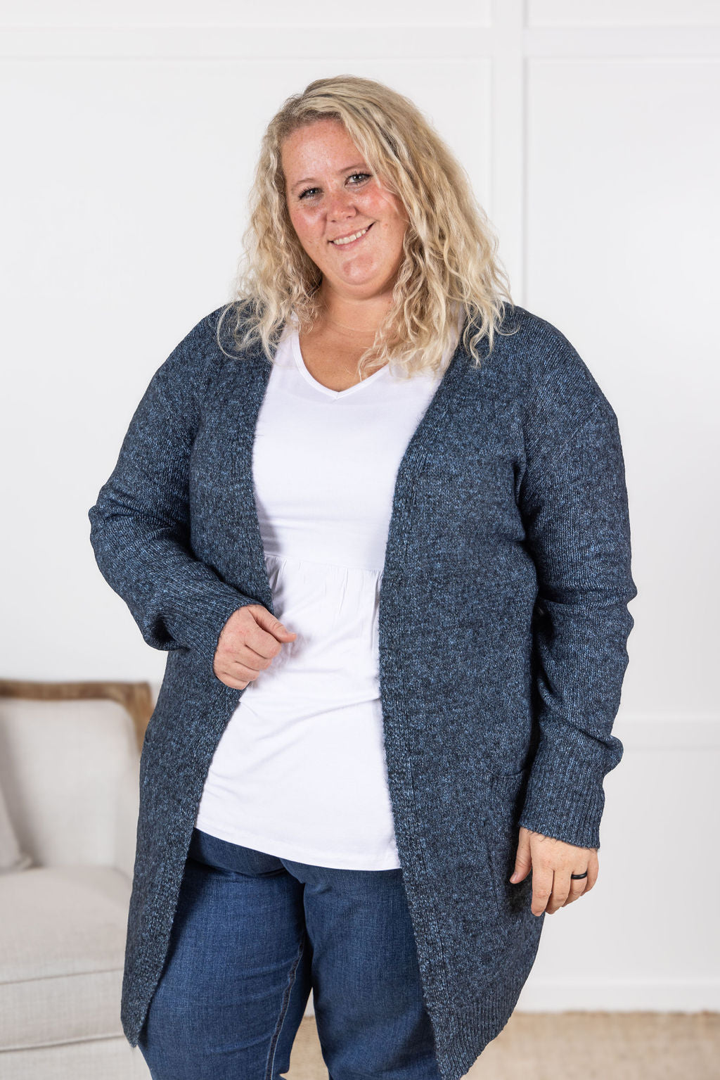 Madison Cozy Cardigan - Midnight Skies- Corner Stone Spa and Salon Boutique in Stoughton, Wisconsin