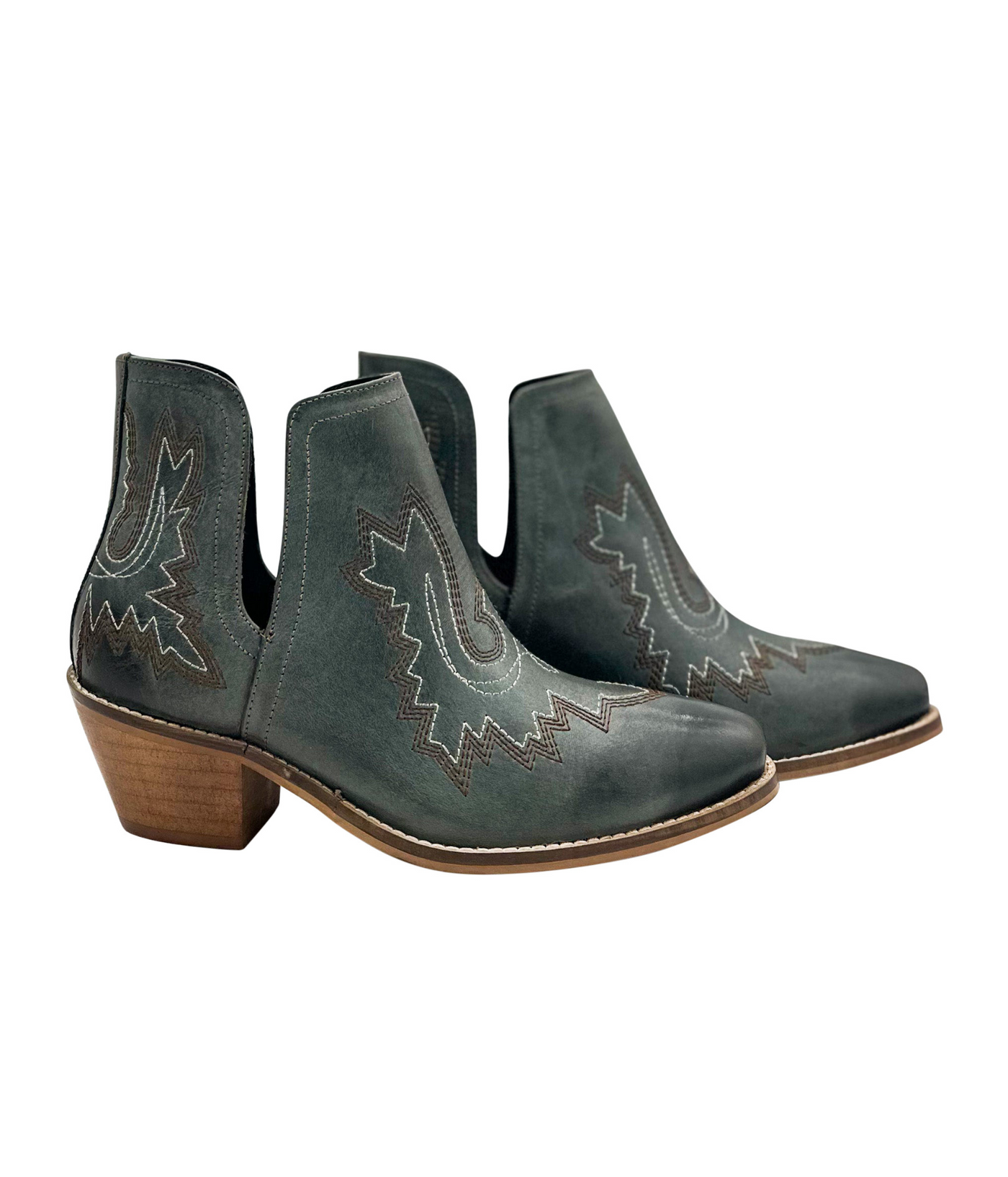 Kickin' Booties in Teal|Corner Stone Spa Boutique-Shoes- Corner Stone Spa and Salon Boutique in Stoughton, Wisconsin