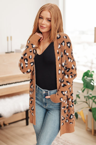 Animal Instinct Longline Cardigan|Corner Stone Spa Boutique-Layers- Corner Stone Spa and Salon Boutique in Stoughton, Wisconsin