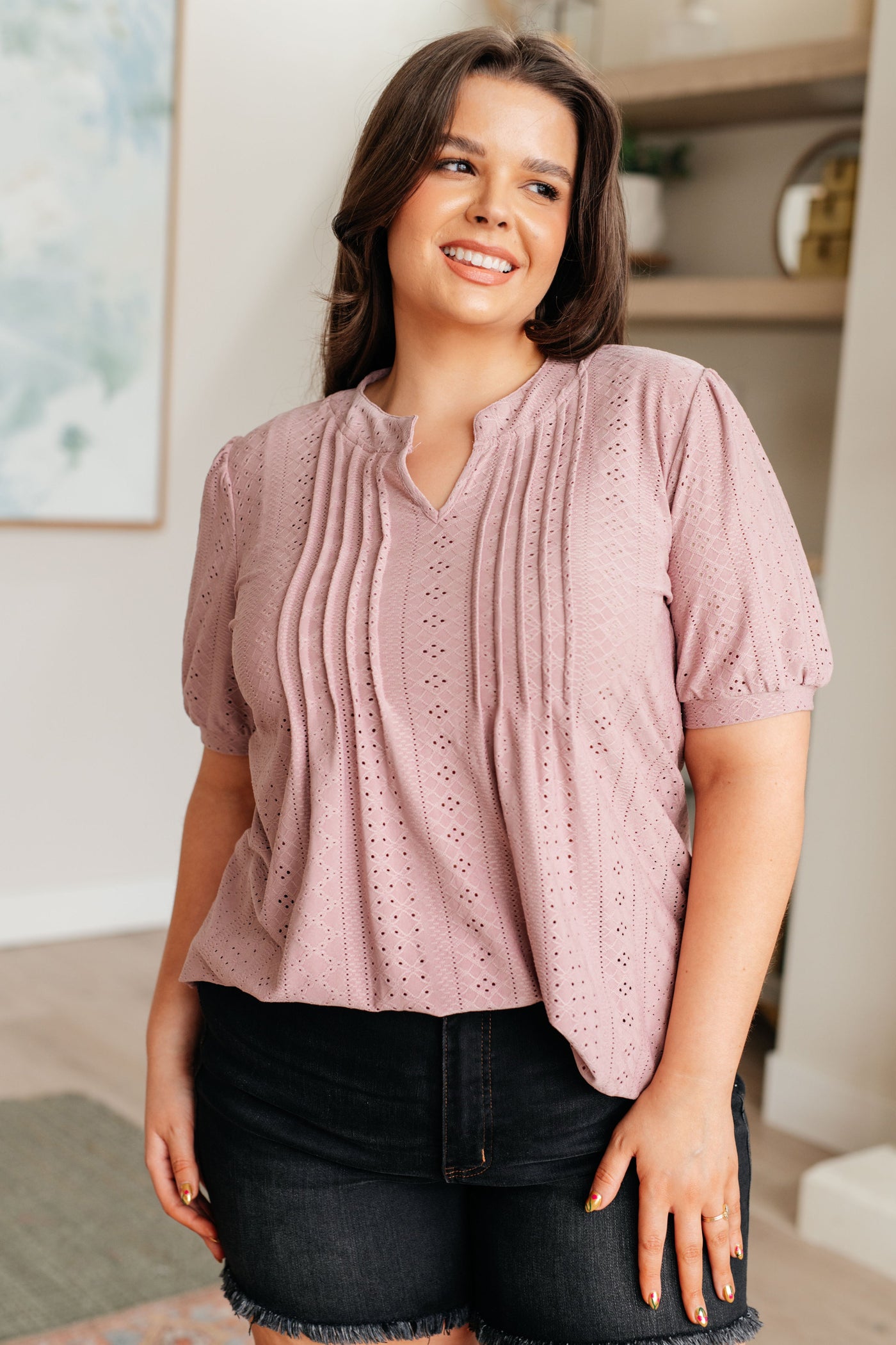 Best Chance Pleat Front Blouse|Corner Stone Spa Boutique-Tops- Corner Stone Spa and Salon Boutique in Stoughton, Wisconsin