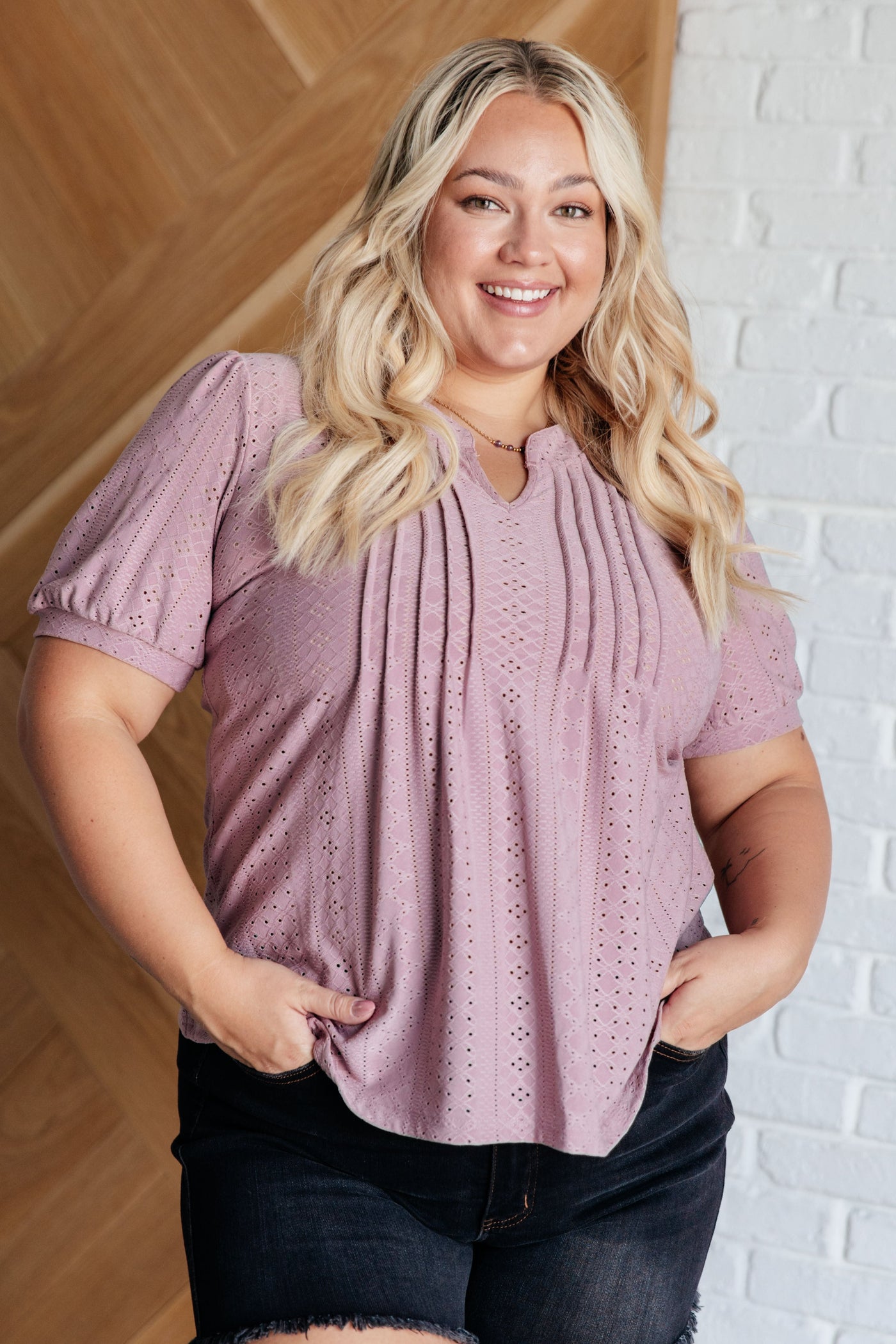 Best Chance Pleat Front Blouse|Corner Stone Spa Boutique-Tops- Corner Stone Spa and Salon Boutique in Stoughton, Wisconsin