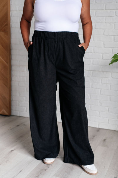 Come Rain or Shine Wide Leg Pants|Corner Stone Spa Boutique-Bottoms- Corner Stone Spa and Salon Boutique in Stoughton, Wisconsin