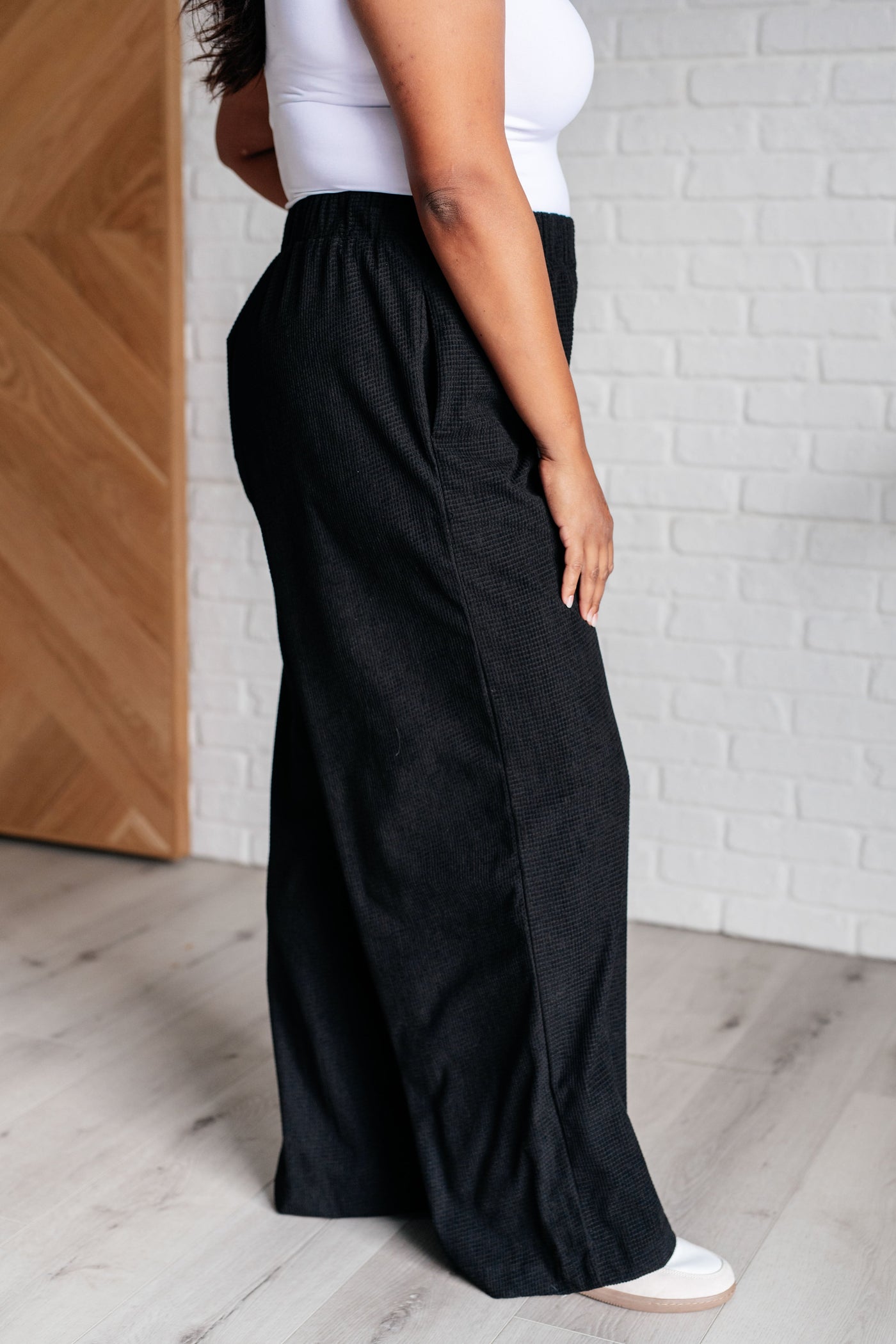 Come Rain or Shine Wide Leg Pants|Corner Stone Spa Boutique-Bottoms- Corner Stone Spa and Salon Boutique in Stoughton, Wisconsin