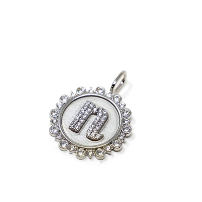 Vintage Coin Initial Charm|Corner Stone Spa Boutique-Charms & Pendants- Corner Stone Spa and Salon Boutique in Stoughton, Wisconsin