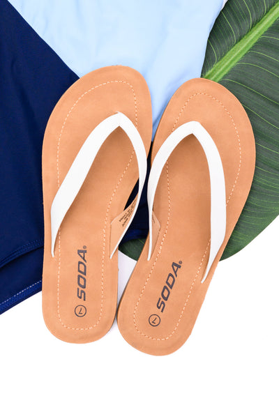 Sandy Shores Flip Flops-Shoes- Corner Stone Spa and Salon Boutique in Stoughton, Wisconsin