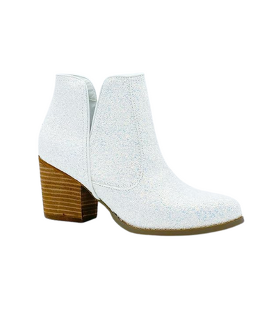 Fiera Booties in White-Shoes- Corner Stone Spa and Salon Boutique in Stoughton, Wisconsin