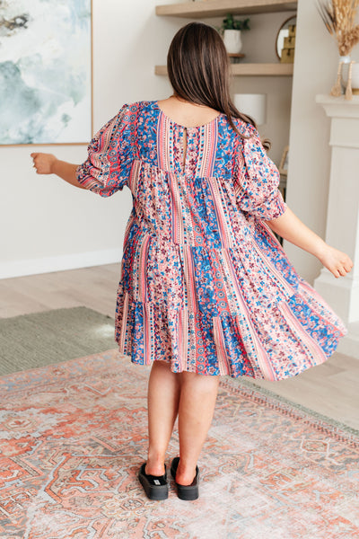 It's a Delicacy Tiered Dress|Corner Stone Spa Boutique-Dresses- Corner Stone Spa and Salon Boutique in Stoughton, Wisconsin