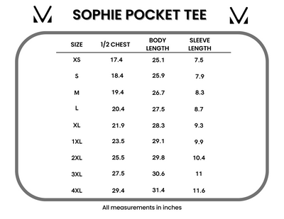 Sophie Pocket Tee - Black|Corner Stone Spa Boutique-Shirts- Corner Stone Spa and Salon Boutique in Stoughton, Wisconsin