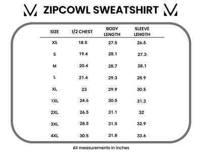 Classic Zoey ZipCowl Sweatshirt - Grey Trees and Stripes-Pullover- Corner Stone Spa and Salon Boutique in Stoughton, Wisconsin