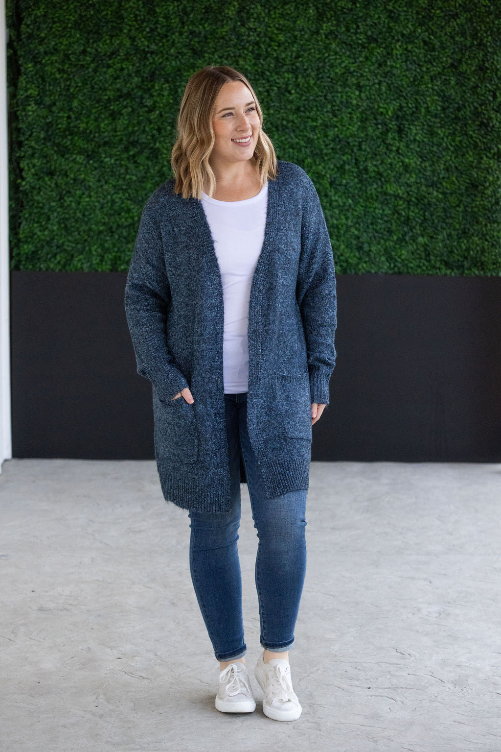 Madison Cozy Cardigan - Midnight Skies- Corner Stone Spa and Salon Boutique in Stoughton, Wisconsin