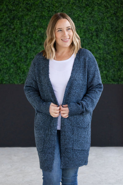 Madison Cozy Cardigan - Midnight Skies- Corner Stone Spa and Salon Boutique in Stoughton, Wisconsin