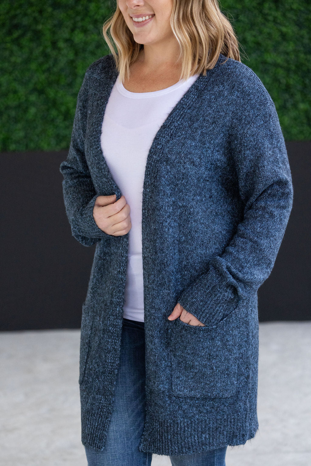 Madison Cozy Cardigan - Midnight Skies- Corner Stone Spa and Salon Boutique in Stoughton, Wisconsin