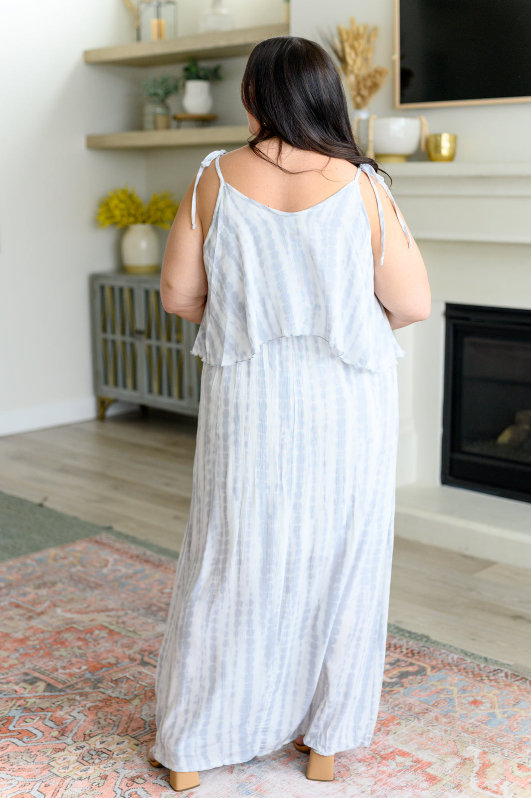 No More Grey Skies Maxi Dress|Corner Stone Spa Boutique-Dresses- Corner Stone Spa and Salon Boutique in Stoughton, Wisconsin