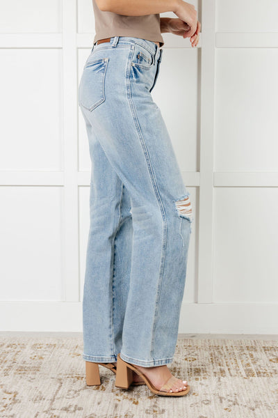 Patricia High Rise Rigid Magic 90's Straight Jeans|Corner Stone Spa Boutique-Womens- Corner Stone Spa and Salon Boutique in Stoughton, Wisconsin