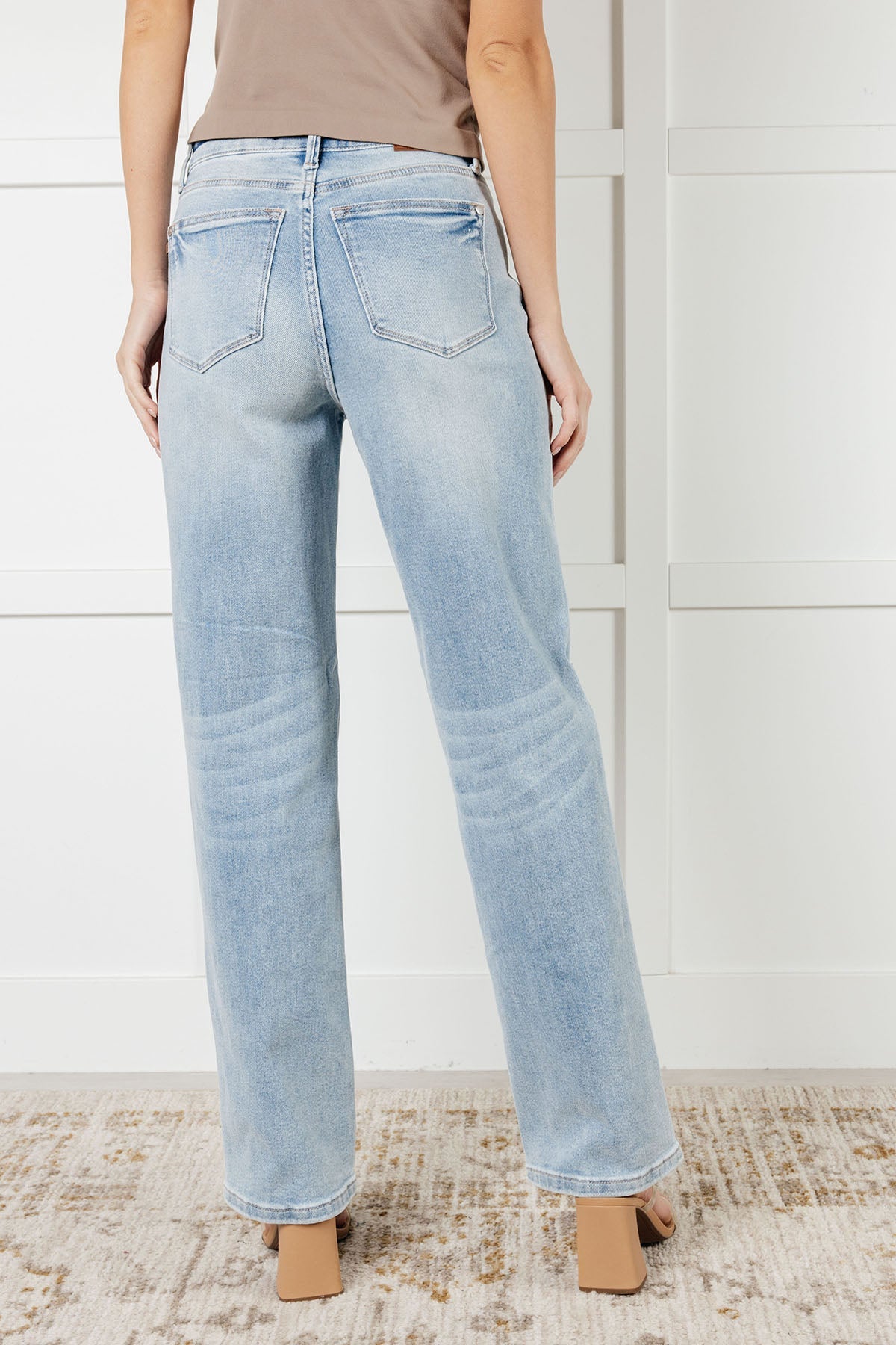 Patricia High Rise Rigid Magic 90's Straight Jeans|Corner Stone Spa Boutique-Womens- Corner Stone Spa and Salon Boutique in Stoughton, Wisconsin