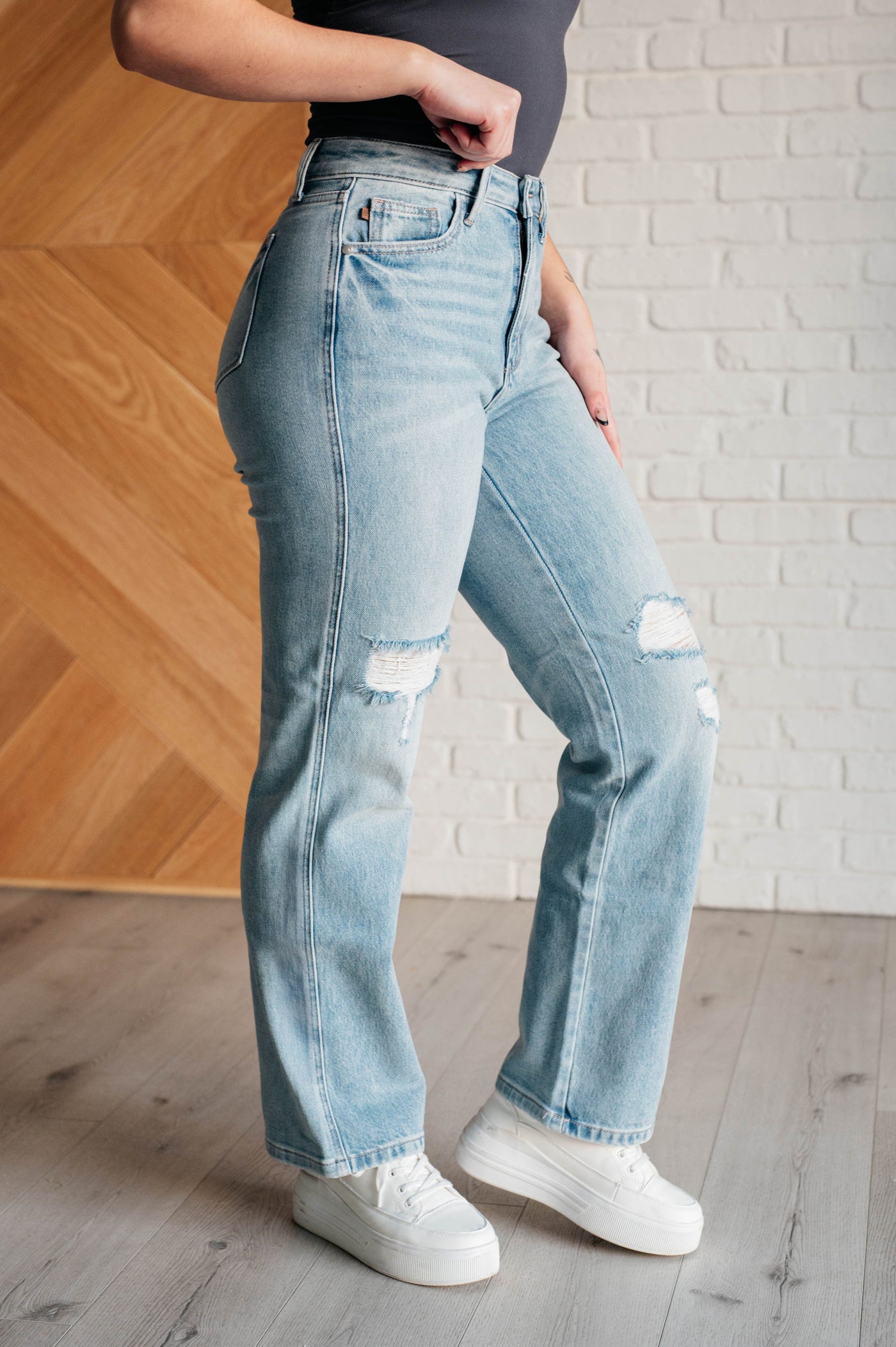 Patricia High Rise Rigid Magic 90's Straight Jeans|Corner Stone Spa Boutique-Womens- Corner Stone Spa and Salon Boutique in Stoughton, Wisconsin