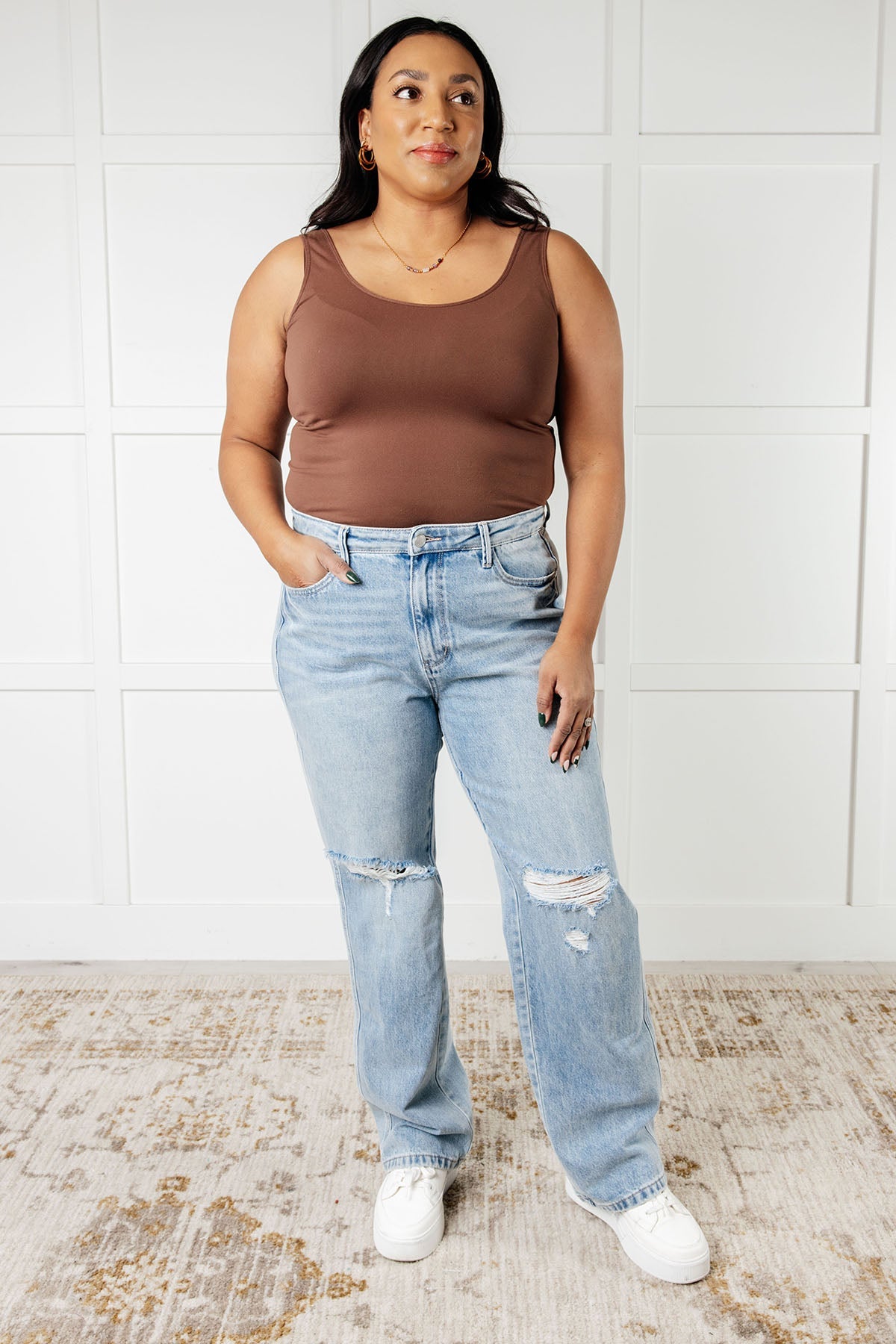 Patricia High Rise Rigid Magic 90's Straight Jeans|Corner Stone Spa Boutique-Womens- Corner Stone Spa and Salon Boutique in Stoughton, Wisconsin