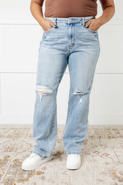 Patricia High Rise Rigid Magic 90's Straight Jeans|Corner Stone Spa Boutique-Womens- Corner Stone Spa and Salon Boutique in Stoughton, Wisconsin