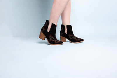 Journee Ankle Boots in Tan|Corner Stone Spa Boutique-Shoes- Corner Stone Spa and Salon Boutique in Stoughton, Wisconsin