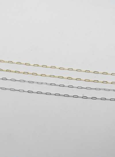 Mini Paperclip Chain Necklace|Corner Stone Spa Boutique-Necklaces- Corner Stone Spa and Salon Boutique in Stoughton, Wisconsin