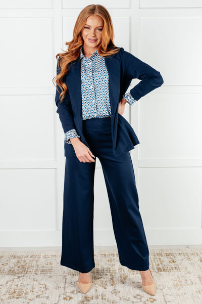 Skies Above Patterned Button Up Shirt-Tops- Corner Stone Spa and Salon Boutique in Stoughton, Wisconsin