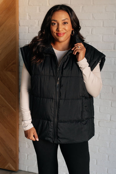 Stadium Seating Puffer Vest|Corner Stone Spa Boutique-Layers- Corner Stone Spa and Salon Boutique in Stoughton, Wisconsin