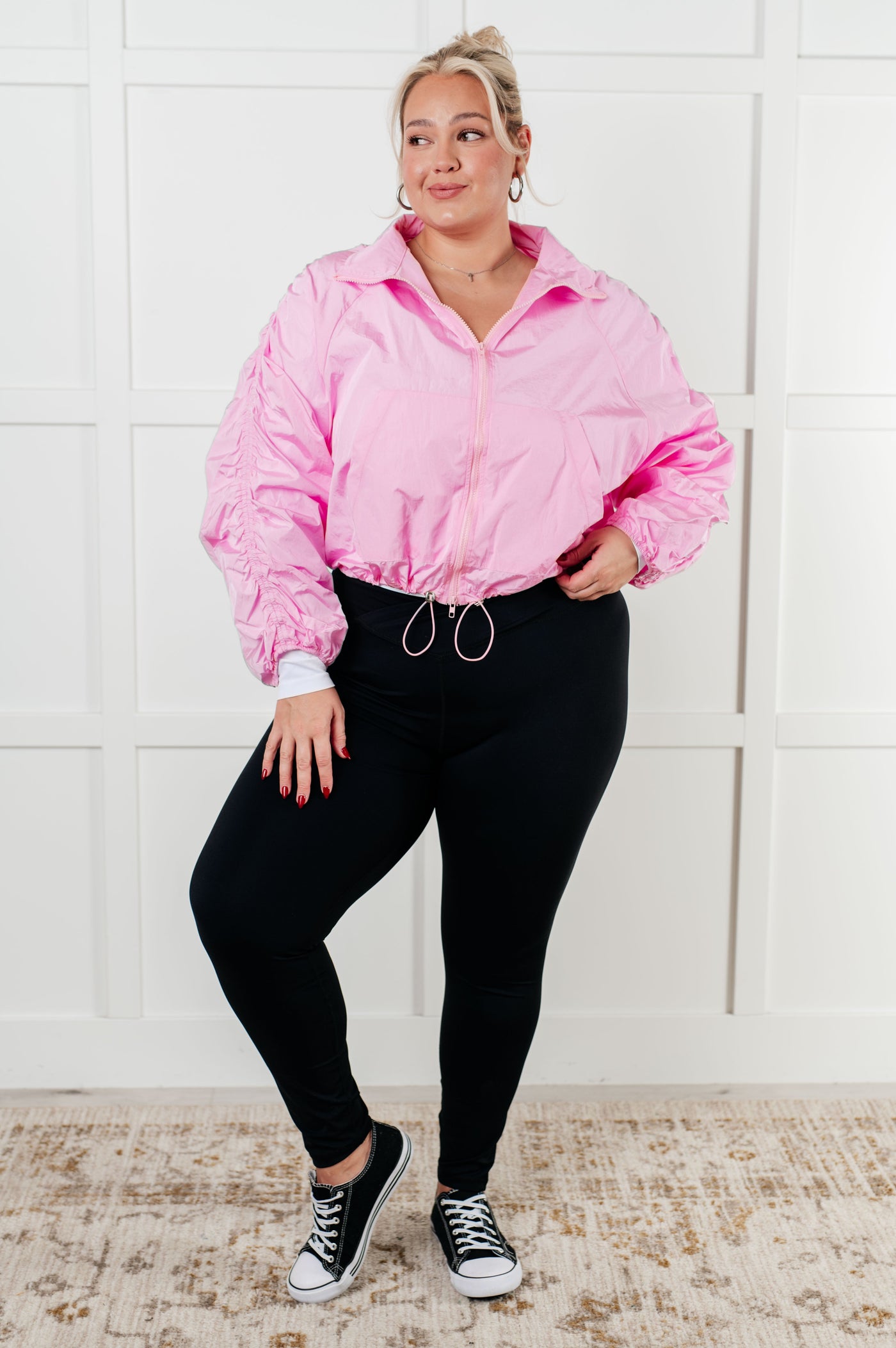 Weak in the Knees Windbreaker|Corner Stone Spa Boutique-Layers- Corner Stone Spa and Salon Boutique in Stoughton, Wisconsin