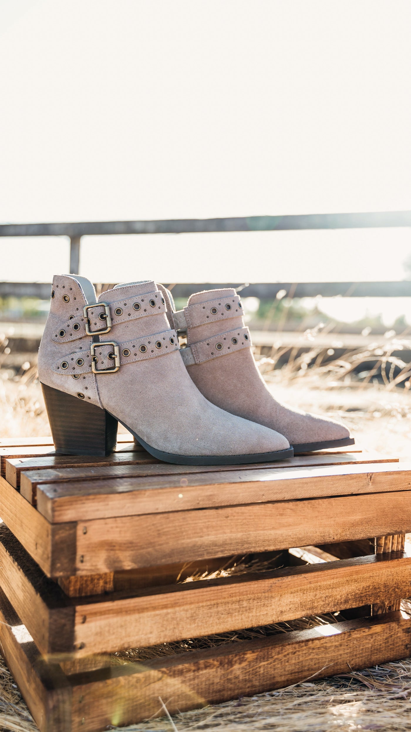 Elsa Leather Ankle Boot in Taupe-Shoes- Corner Stone Spa and Salon Boutique in Stoughton, Wisconsin