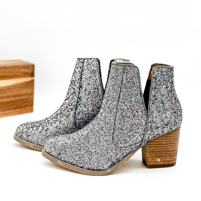 Fiera Booties in Pewter-Shoes- Corner Stone Spa and Salon Boutique in Stoughton, Wisconsin