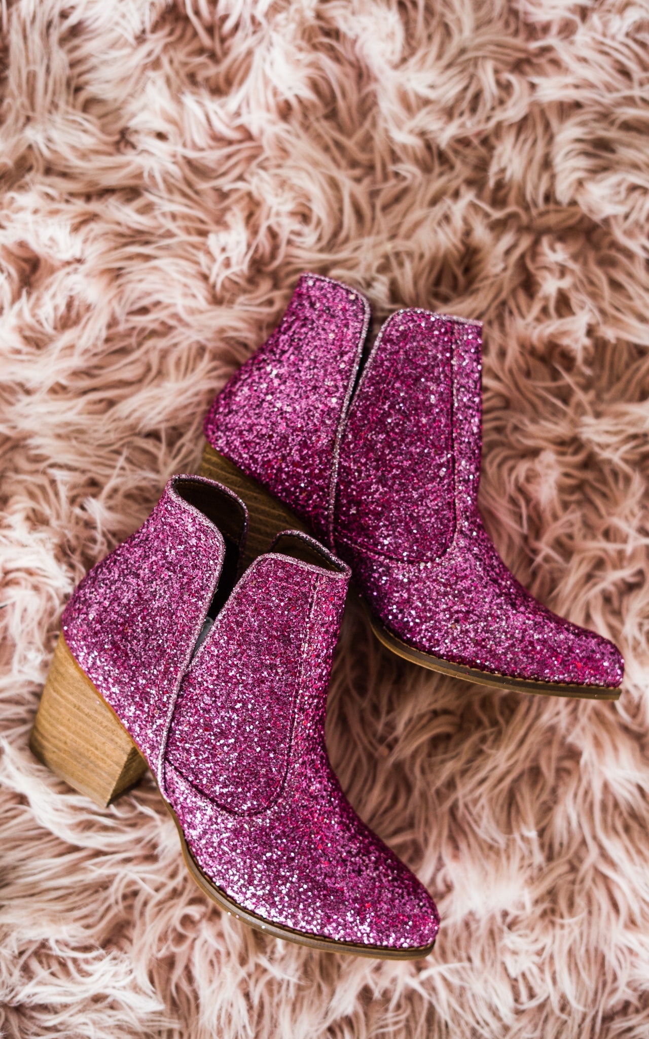 Fiera Booties in Pink-Shoes- Corner Stone Spa and Salon Boutique in Stoughton, Wisconsin