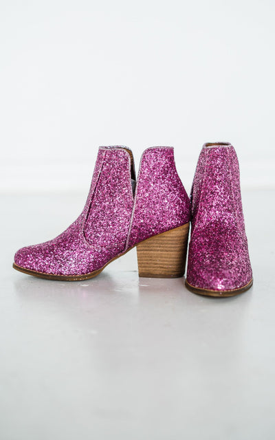 Fiera Booties in Pink-Shoes- Corner Stone Spa and Salon Boutique in Stoughton, Wisconsin