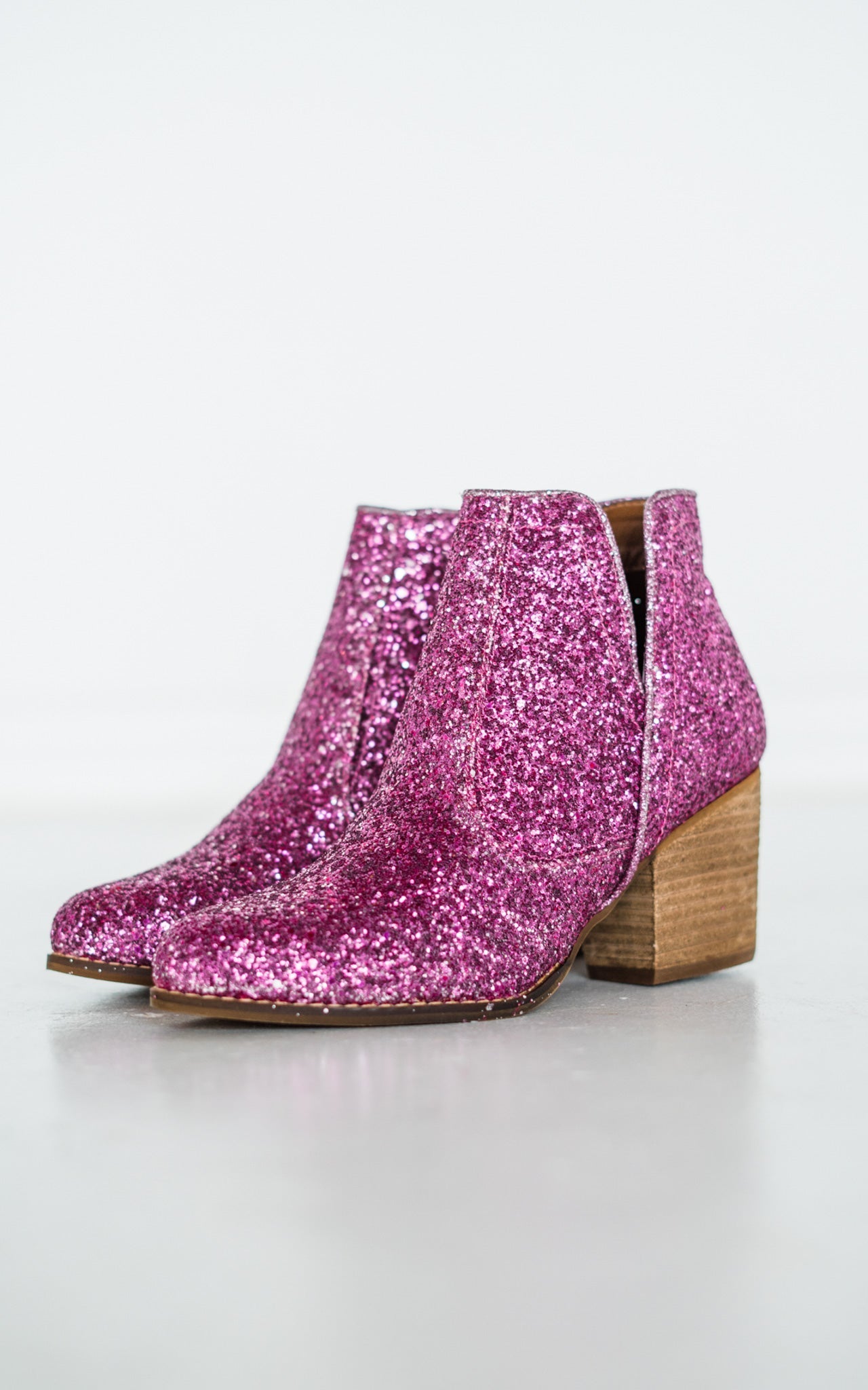 Fiera Booties in Pink-Shoes- Corner Stone Spa and Salon Boutique in Stoughton, Wisconsin