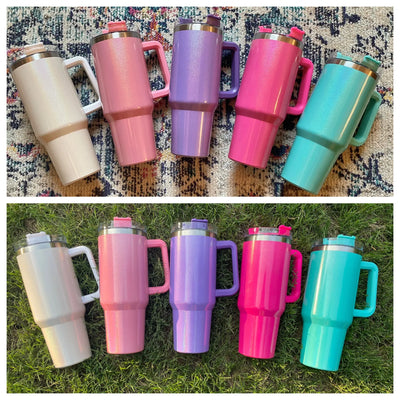 Insulated Shimmer Tumbler in Five Colors|Corner Stone Spa Boutique-Accessories- Corner Stone Spa and Salon Boutique in Stoughton, Wisconsin