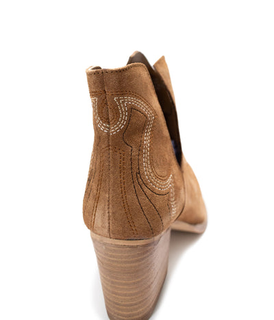 Journee Ankle Boots in Tan|Corner Stone Spa Boutique-Shoes- Corner Stone Spa and Salon Boutique in Stoughton, Wisconsin