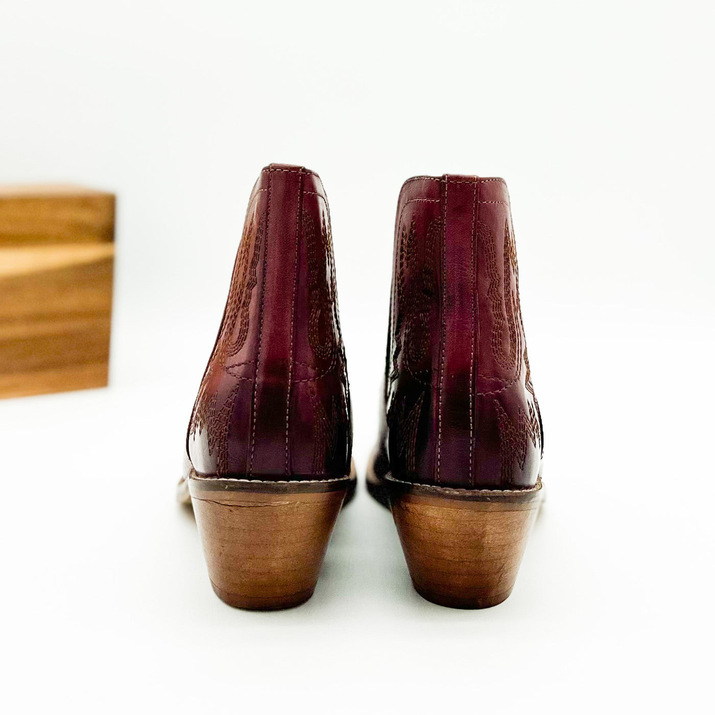 Kickin' Booties in Burgundy|Corner Stone Spa Boutique-Shoes- Corner Stone Spa and Salon Boutique in Stoughton, Wisconsin