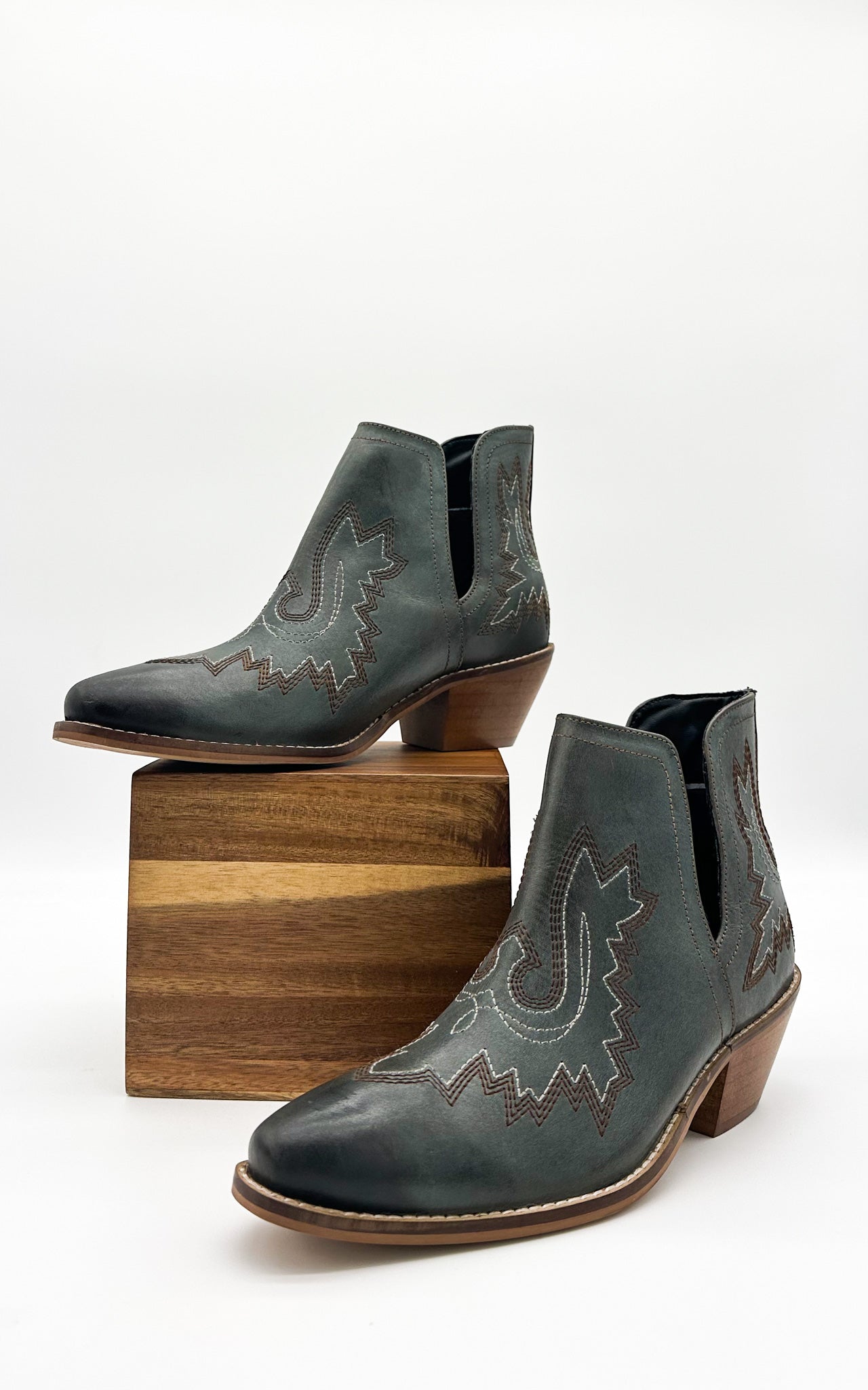 Kickin' Booties in Teal|Corner Stone Spa Boutique-Shoes- Corner Stone Spa and Salon Boutique in Stoughton, Wisconsin