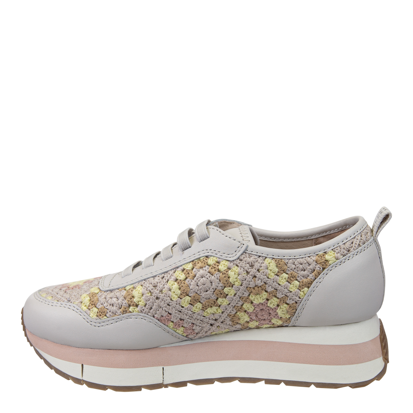 NAKED FEET - KINETIC in PATCHWORK Platform Sneakers-WOMEN FOOTWEAR- Corner Stone Spa and Salon Boutique in Stoughton, Wisconsin