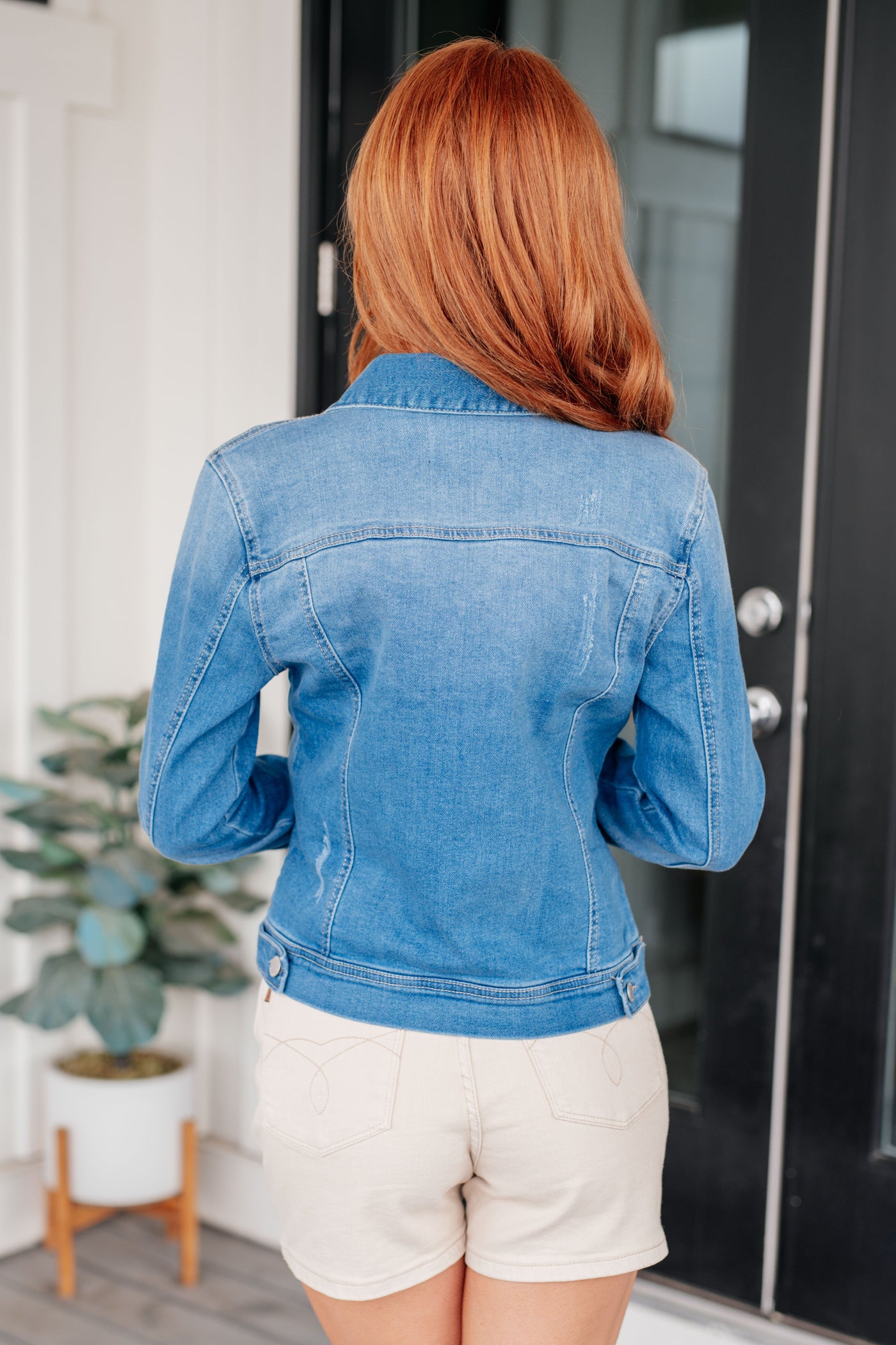 Every Occasion Denim Button Up Jacket|Corner Stone Spa Boutique-Denim- Corner Stone Spa and Salon Boutique in Stoughton, Wisconsin