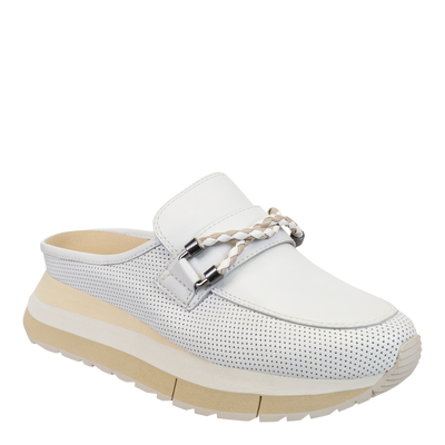 NAKED FEET - POLO in WHITE Platform Sneakers-WOMEN FOOTWEAR- Corner Stone Spa and Salon Boutique in Stoughton, Wisconsin