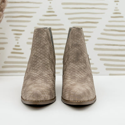 Tarim Bootie in Taupe-Shoes- Corner Stone Spa and Salon Boutique in Stoughton, Wisconsin