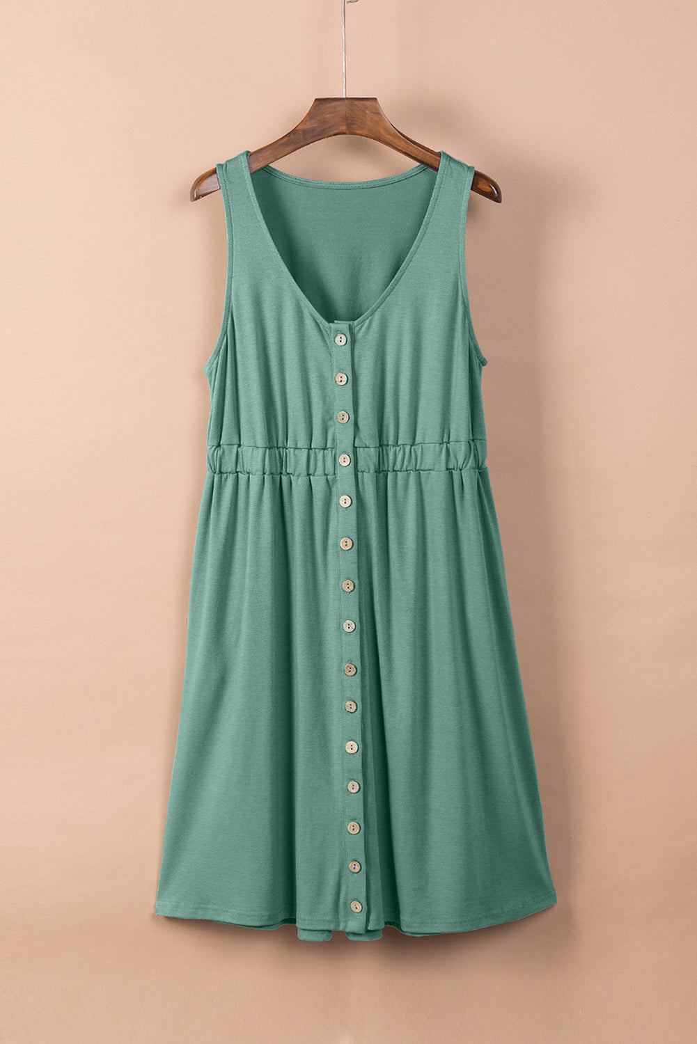 Sleeveless Button Down Mini Dress|Corner Stone Spa Boutique- Corner Stone Spa and Salon Boutique in Stoughton, Wisconsin