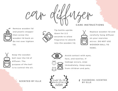 Essential Oil Car Diffusers in Assorted Scents|Corner Stone Spa Boutique-Womens- Corner Stone Spa and Salon Boutique in Stoughton, Wisconsin