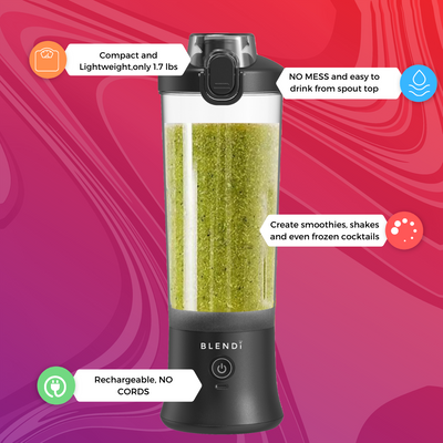 X Portable Blender (24oz)- Corner Stone Spa and Salon Boutique in Stoughton, Wisconsin