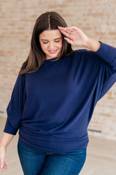 Casually Comfy Batwing Top|Corner Stone Spa Boutique-Tops- Corner Stone Spa and Salon Boutique in Stoughton, Wisconsin