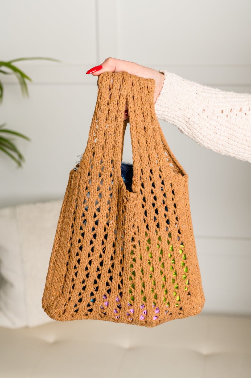 Girls Day Open Weave Bag in Tan|Corner Stone Spa Boutique-Womens- Corner Stone Spa and Salon Boutique in Stoughton, Wisconsin