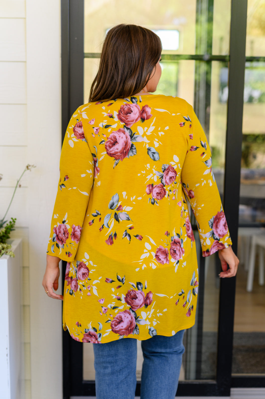 Grow As You Go Floral Cardigan|Corner Stone Spa Boutique-Womens- Corner Stone Spa and Salon Boutique in Stoughton, Wisconsin