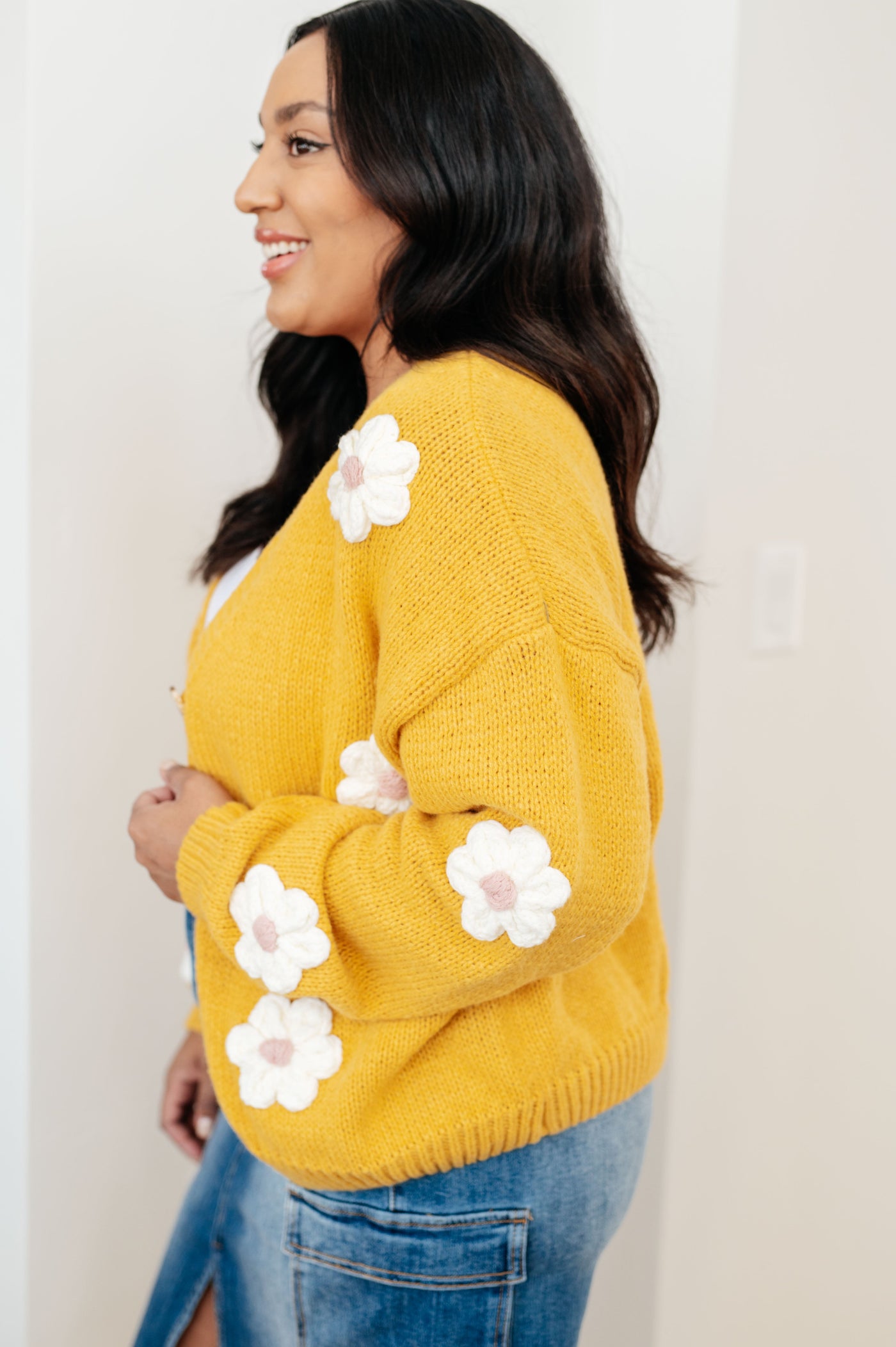 You're Enough Floral Cardigan|Corner Stone Spa Boutique-Womens- Corner Stone Spa and Salon Boutique in Stoughton, Wisconsin