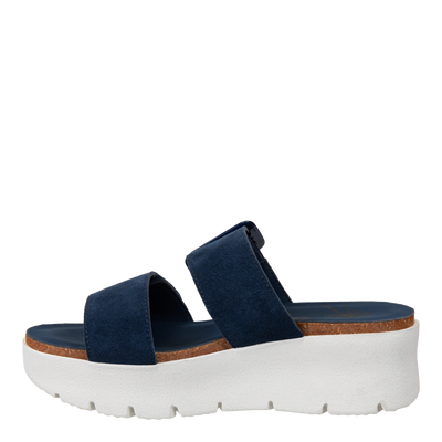 OTBT - CAMEO in NAVY Platform Sandals|Corner Stone Spa Boutique-WOMEN FOOTWEAR- Corner Stone Spa and Salon Boutique in Stoughton, Wisconsin