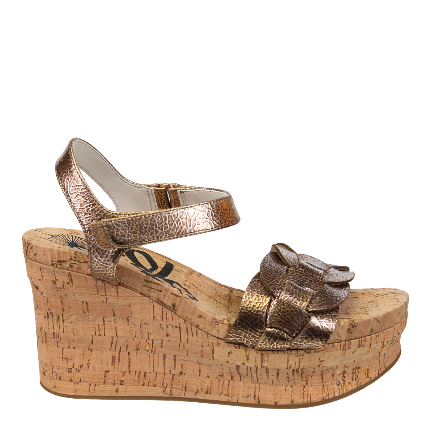 OTBT - CHARLESTON in GOLD Wedge Sandals-WOMEN FOOTWEAR- Corner Stone Spa and Salon Boutique in Stoughton, Wisconsin